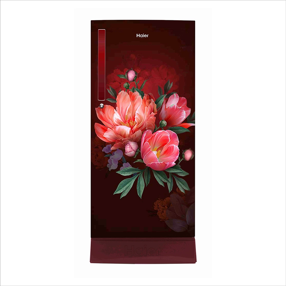 Haier 190L 2 Star Red Winestone Direct Cool Refrigerator